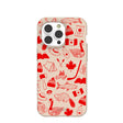 Seashell True North Red iPhone 14 Pro Case