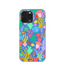 Electric Blue Underwater Blooms iPhone 13 Pro Max Case