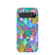 Electric Blue Underwater Blooms Google Pixel 9/9 Pro Case