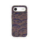 Chocolate Brown Vintage Catch iPhone Air Case