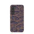 Chocolate Brown Vintage Catch Samsung Galaxy S23 Case