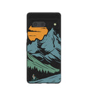 Black Vintage Peaks Google Pixel 7 Case
