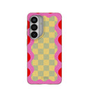 Seashell Warp Grid Samsung Galaxy S26 Case