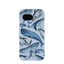 Powder Blue Whales Google Pixel 9a Case