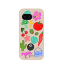 Seashell Whimsy Brooches Google Pixel 9a Case