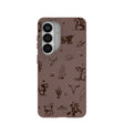 Chocolate Brown Wild Frontier Samsung Galaxy S26 Case