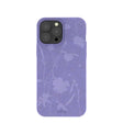 Lavender Wildflower Stitching iPhone 13 Pro Max Case