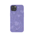 Lavender Wildflower Stitching iPhone 13 Case