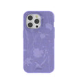Lavender Wildflower Stitching iPhone 14 Pro Case