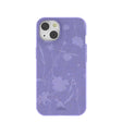 Lavender Wildflower Stitching iPhone 14 Case
