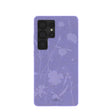 Lavender Wildflower Stitching Samsung Galaxy S25 Ultra Case