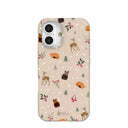 Seashell Winter Woodland iPhone 16 Case