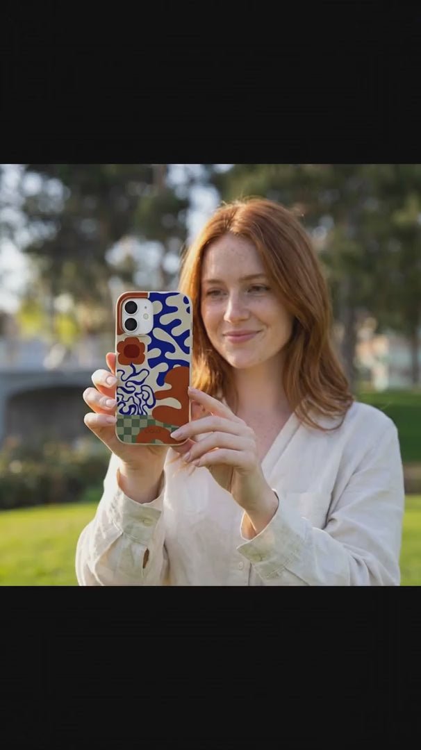 London Fog Leaf Dance iPhone 15 Case - Product video demonstration