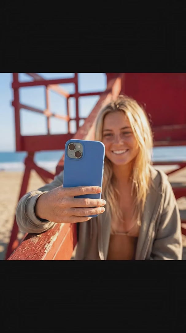 Electric Blue iPhone 16 Pro Max Case - Product video demonstration