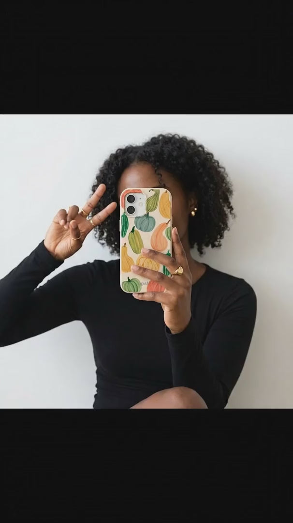 Seashell Autumn Garden iPhone 15 Pro Case - Product video demonstration