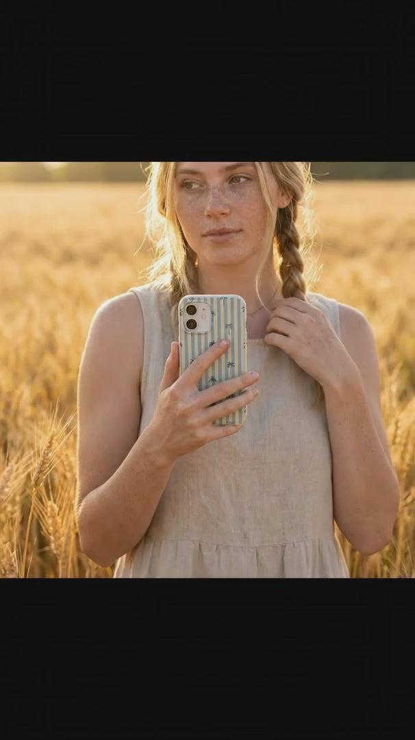 London Fog Tropical Stripes iPhone 15 Case - Product video demonstration