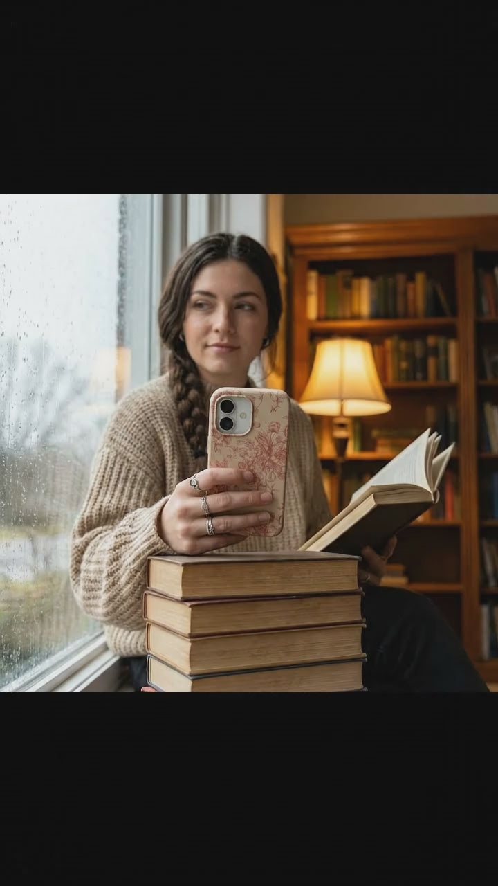 Seashell Rococo Bouquets iPhone 17 Case - Product video demonstration