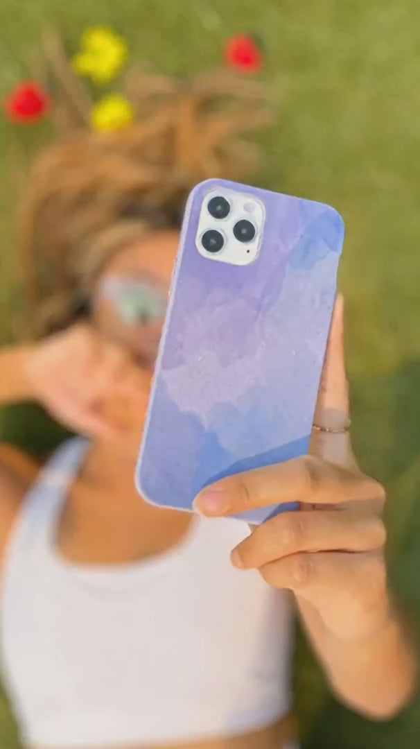 Lavender Blue Reflections Google Pixel 10/10 Pro Case