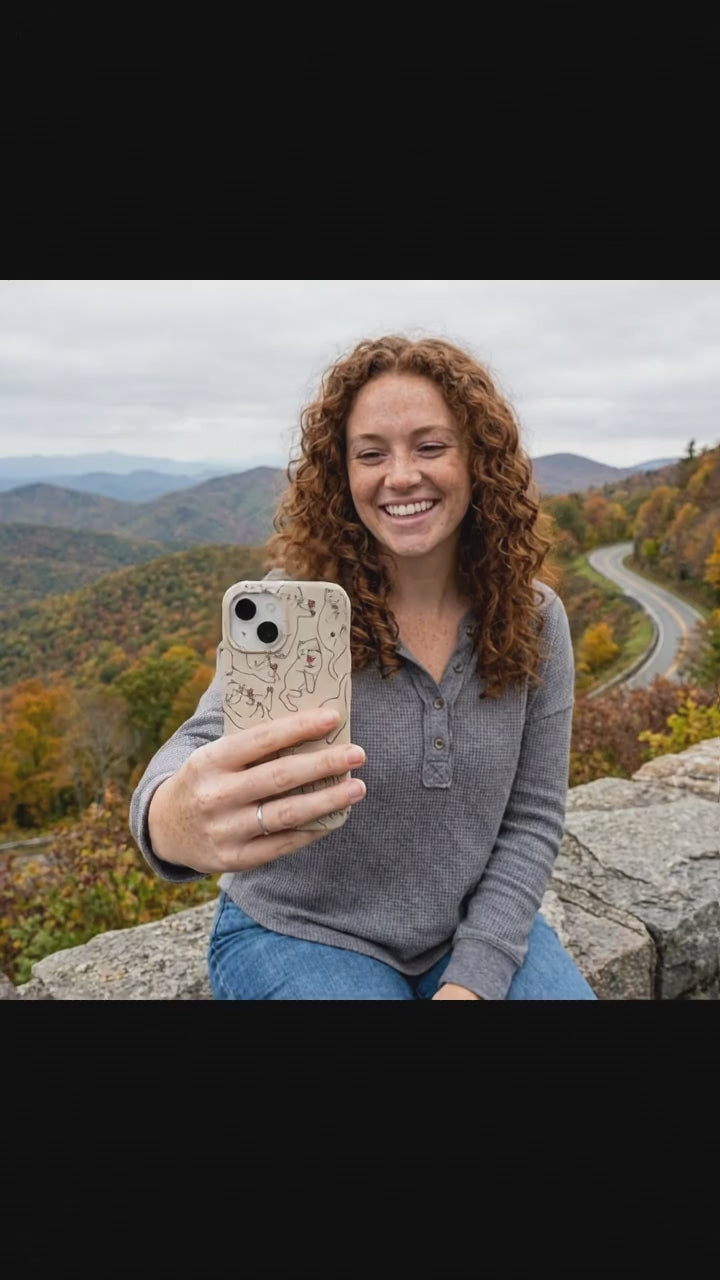 London Fog Purr and Pour iPhone 17 Case - Product video demonstration