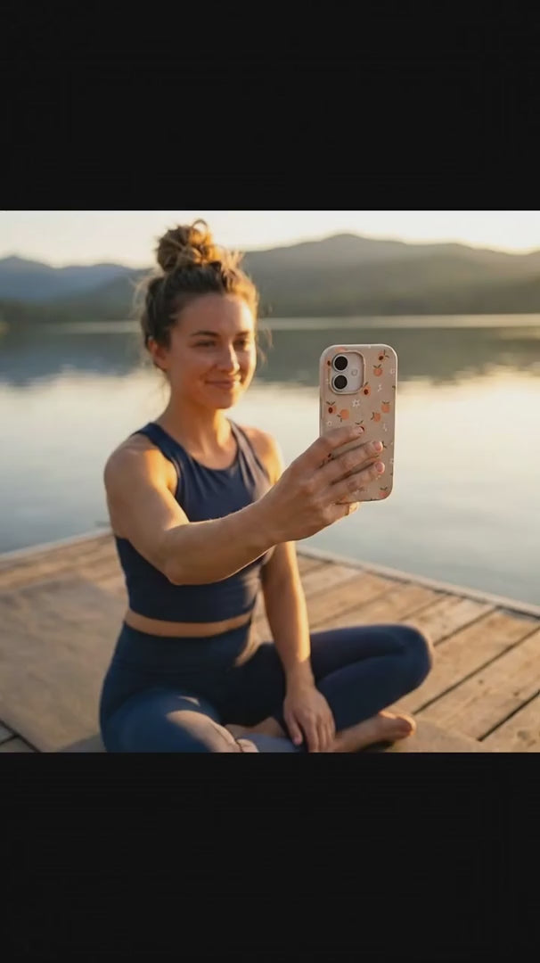 Seashell Feeling Peachy iPhone 15 Pro Case - Product video demonstration