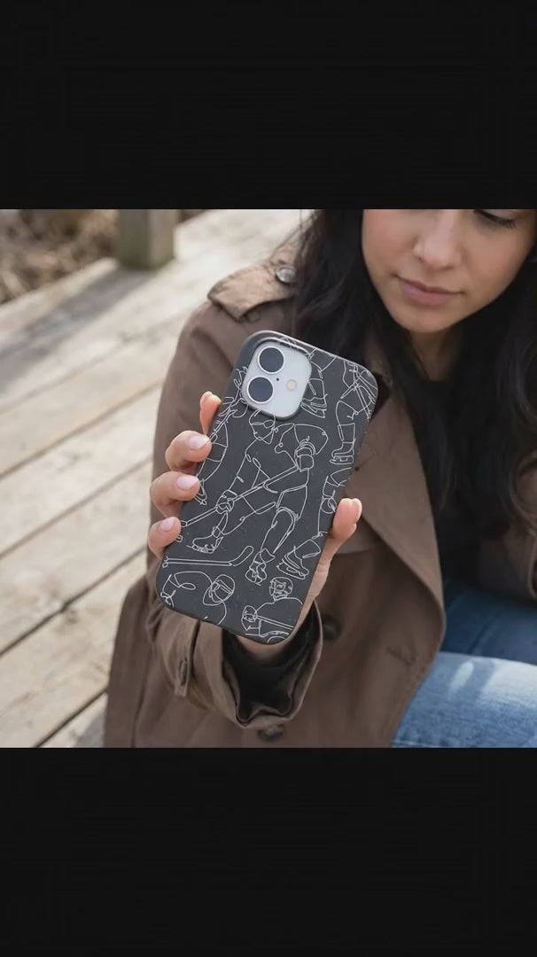 Black Play Sketch iPhone 16 Pro Case - Product video demonstration