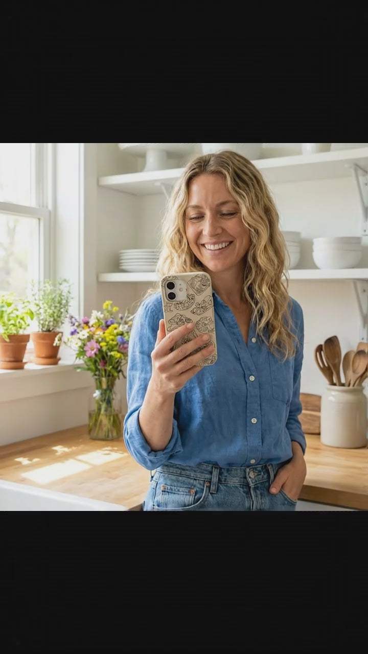 London Fog Charcuterie Boards iPhone 17 Case - Product video demonstration