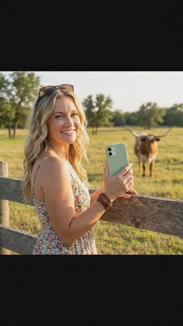 Sage Green iPhone 17 Pro Case - Product video demonstration