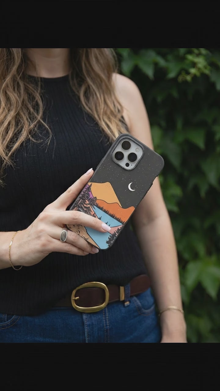 Black Night Trails iPhone 15 Pro Max Case - Product video demonstration