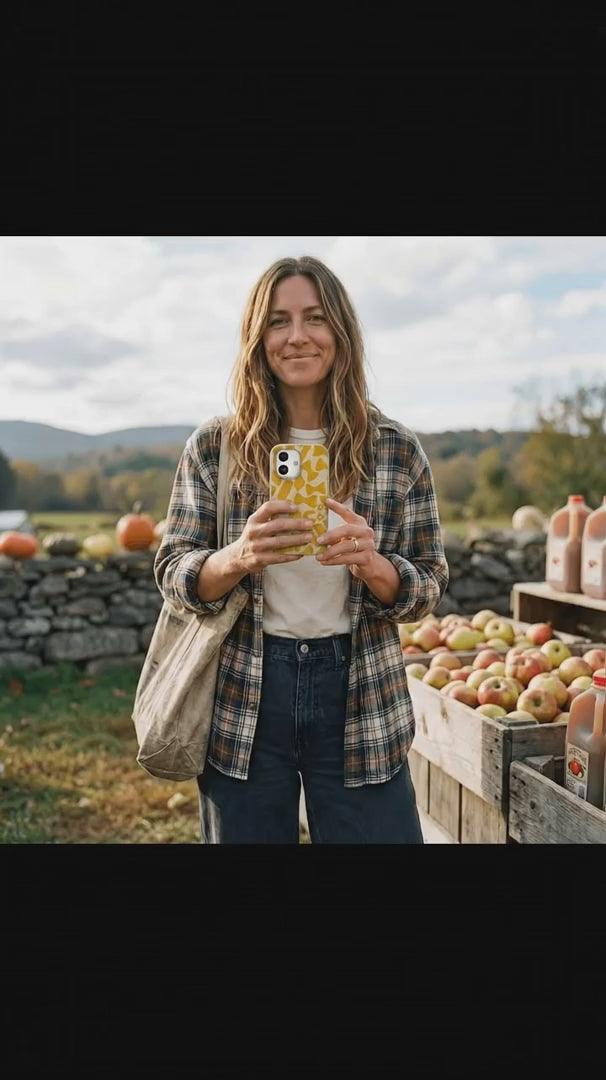 Seashell Noodle Fiesta iPhone 16 Pro Case - Product video demonstration