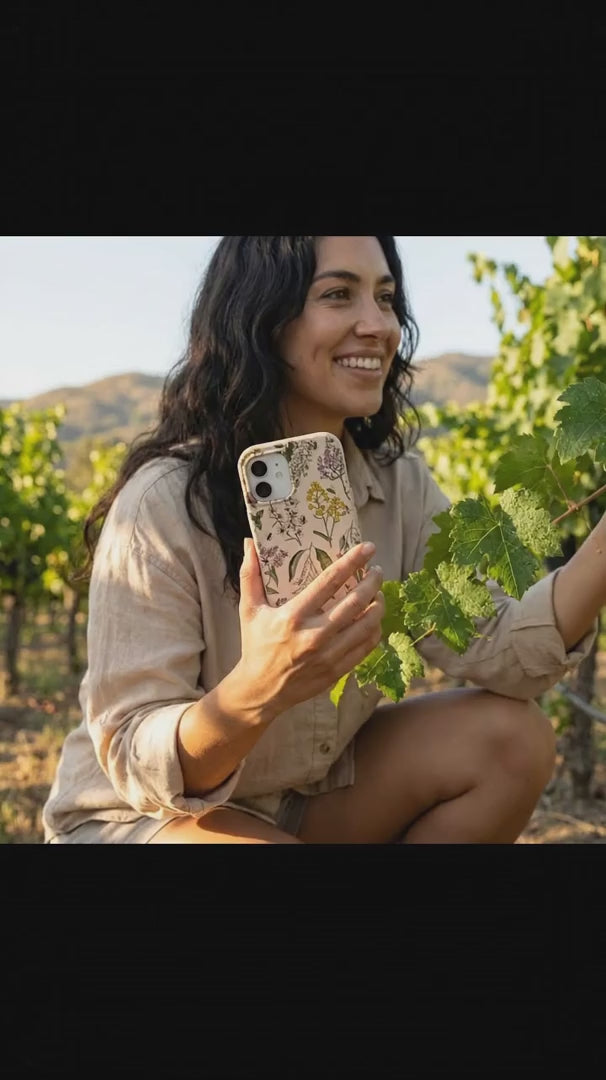 Seashell Nectar and Pollen iPhone 15 Case - Product video demonstration