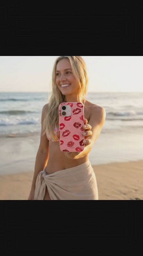 Bubblegum Pink XOXO iPhone 17 Pro Case - Product video demonstration