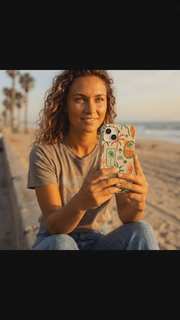 Seashell Palmography iPhone 15 Pro Case - Product video demonstration
