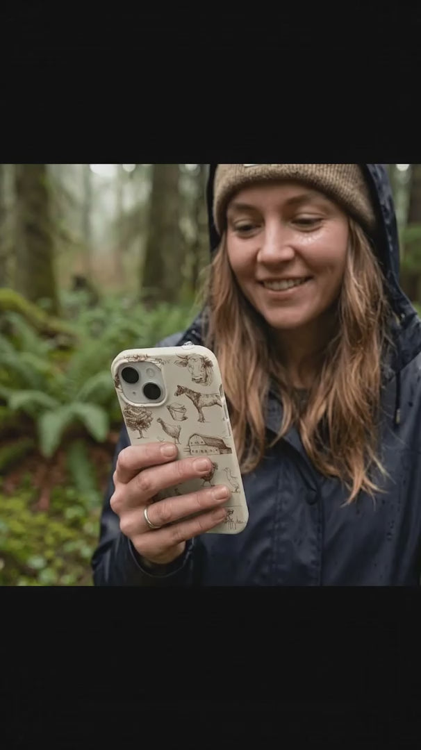 London Fog Barn and Field iPhone 15 Case - Product video demonstration