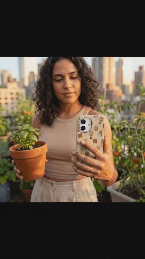 Seashell Latte Love iPhone 17 Pro Case - Product video demonstration