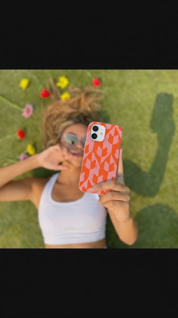 Bubblegum Pink Purr iPhone 16 Pro Max Case - Product video demonstration