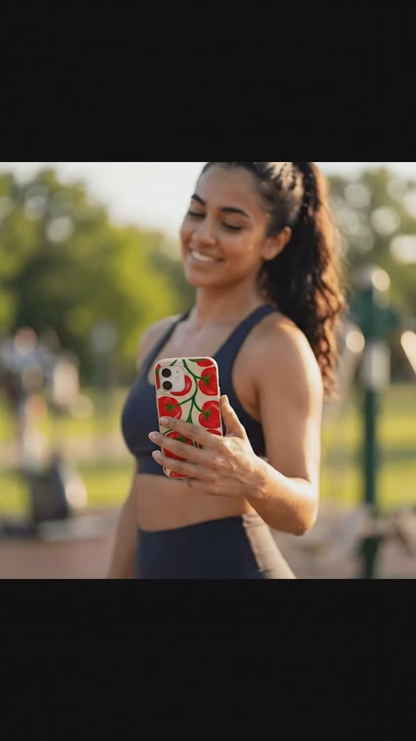 Seashell Tomato Tango iPhone 16 Case - Product video demonstration