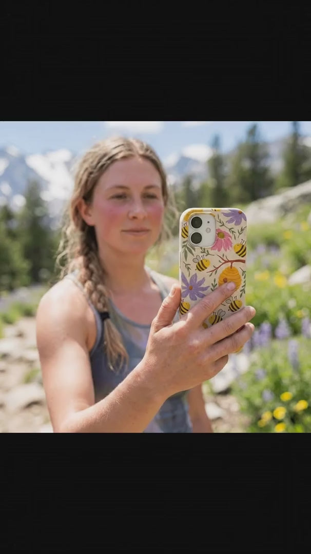 Seashell Bee Life iPhone 16 Case - Product video demonstration