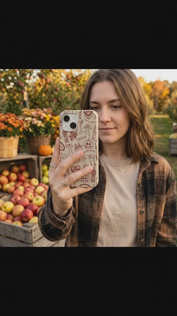 London Fog Spooky Dinner Party iPhone 16 Pro Max Case - Product video demonstration