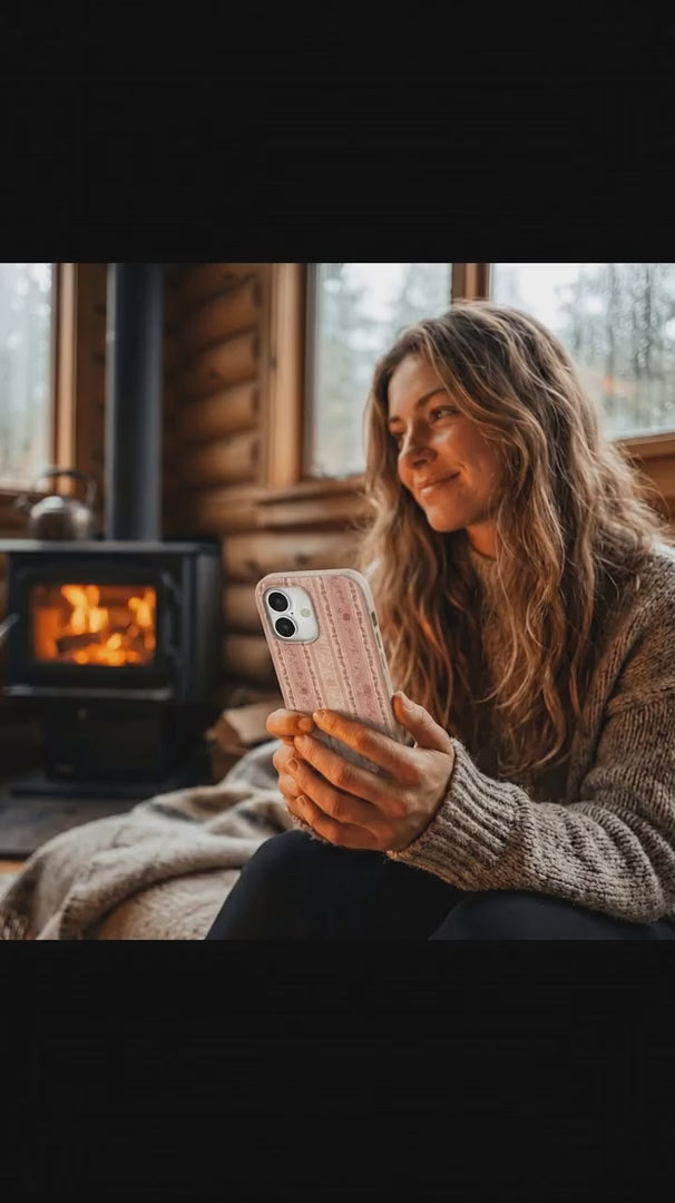 Seashell Opulent Lines iPhone 16 Pro Case - Product video demonstration