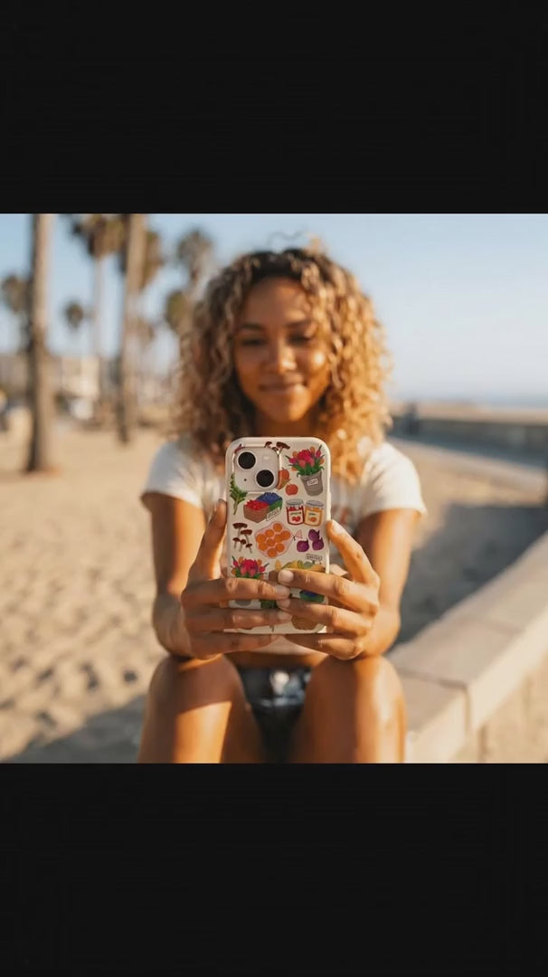 Seashell Farm Market iPhone 16 Pro Case - Product video demonstration