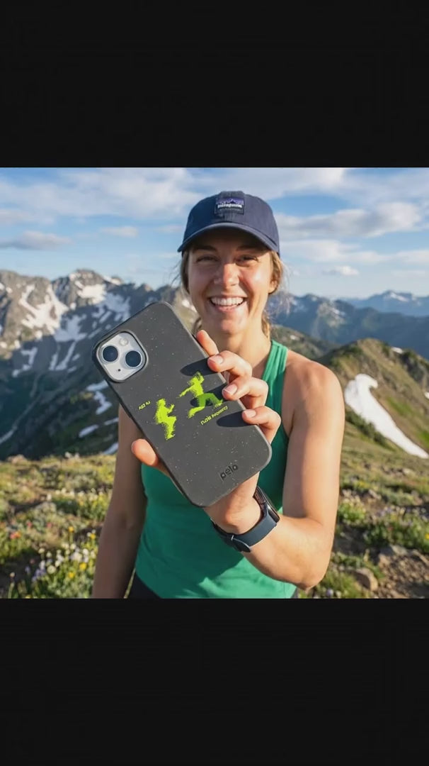 Black Flow Frequency iPhone 15 Pro Case - Product video demonstration
