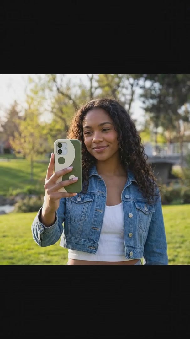 Forest Floor Yin Yang iPhone 16 Case - Product video demonstration