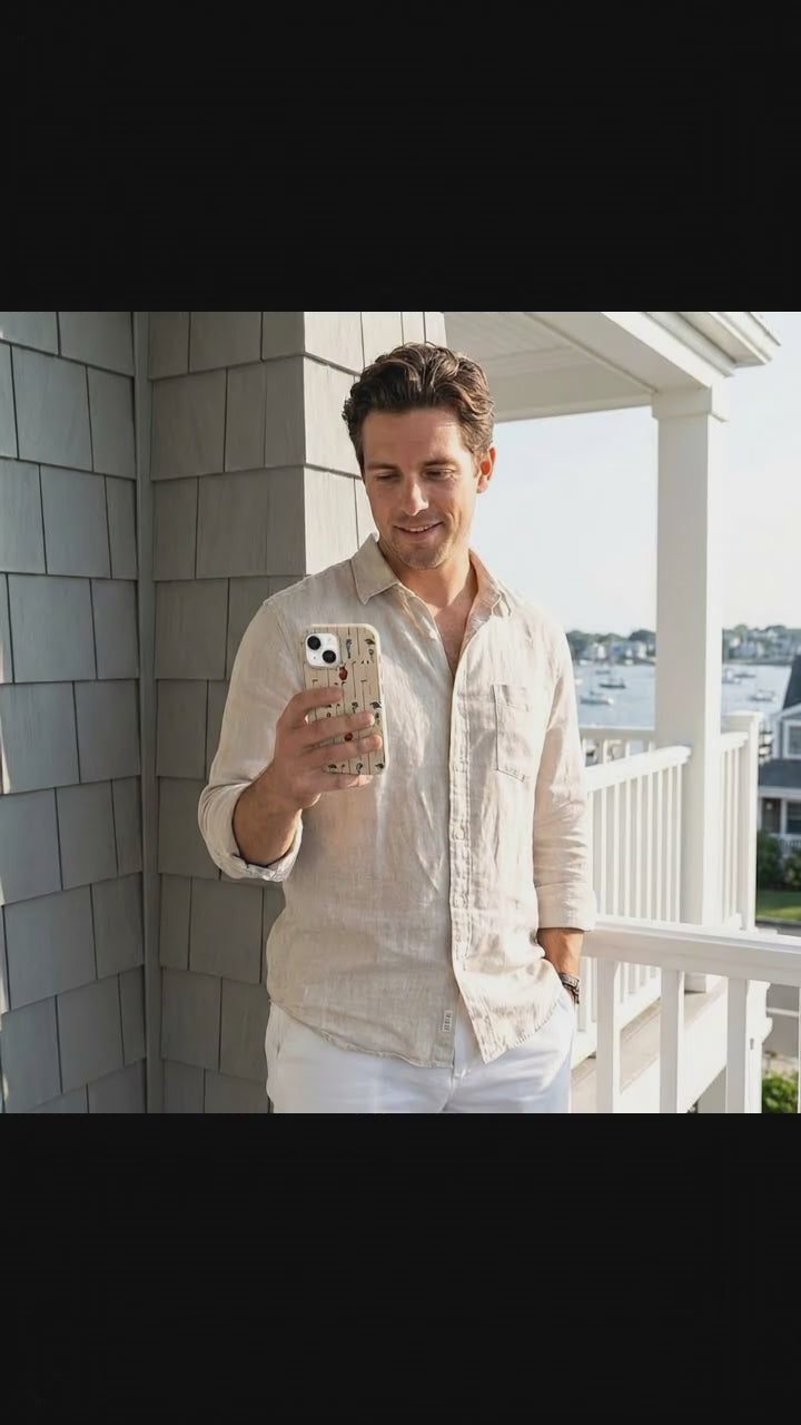 Seashell Golf Time iPhone 17 Case - Product video demonstration