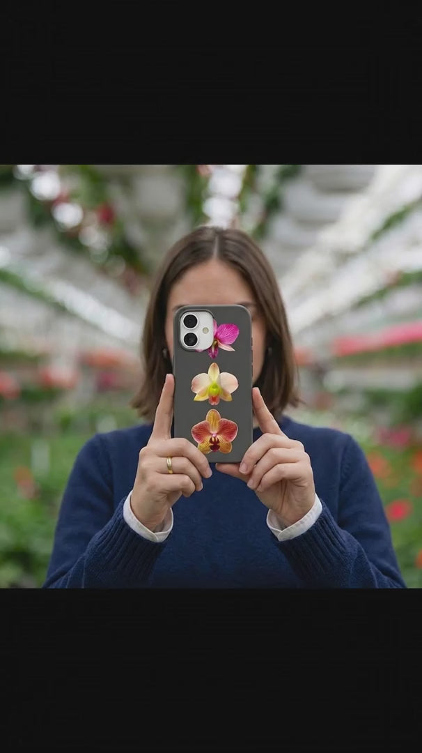 Black Orchids iPhone 16 Case - Product video demonstration