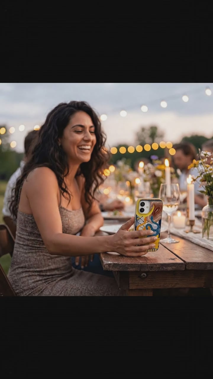 Seashell Gemini Twin iPhone 17 Case - Product video demonstration