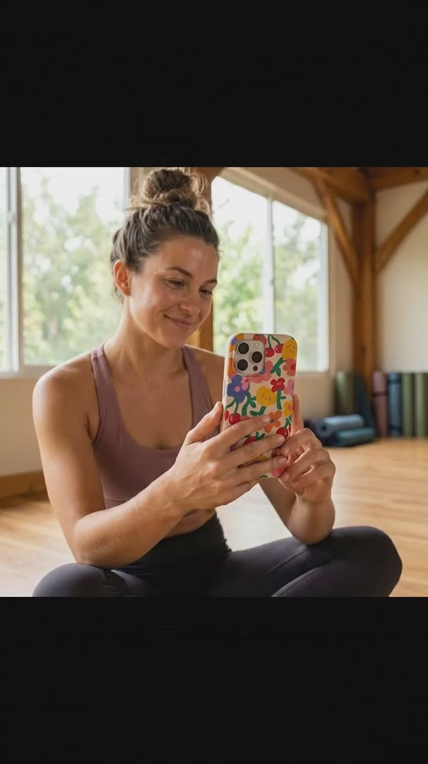 Seashell Fruity Cutie iPhone 15 Case - Product video demonstration