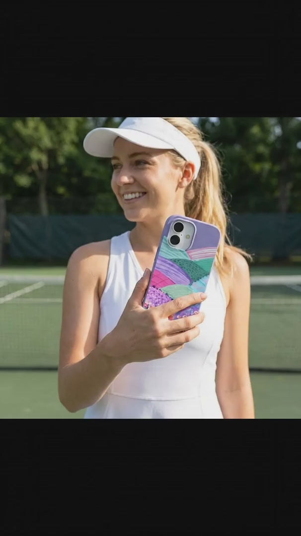 Lavender Misty Mauve iPhone 16 Pro Case - Product video demonstration