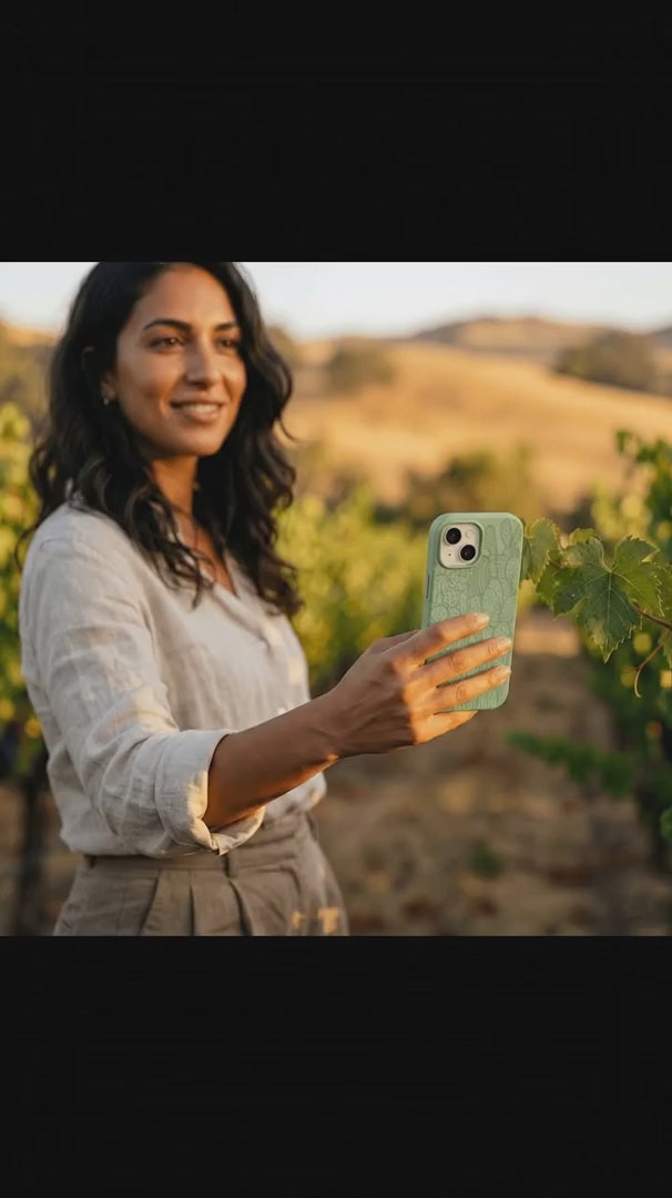 Sage Green Cacti iPhone 16 Pro Max Case - Product video demonstration