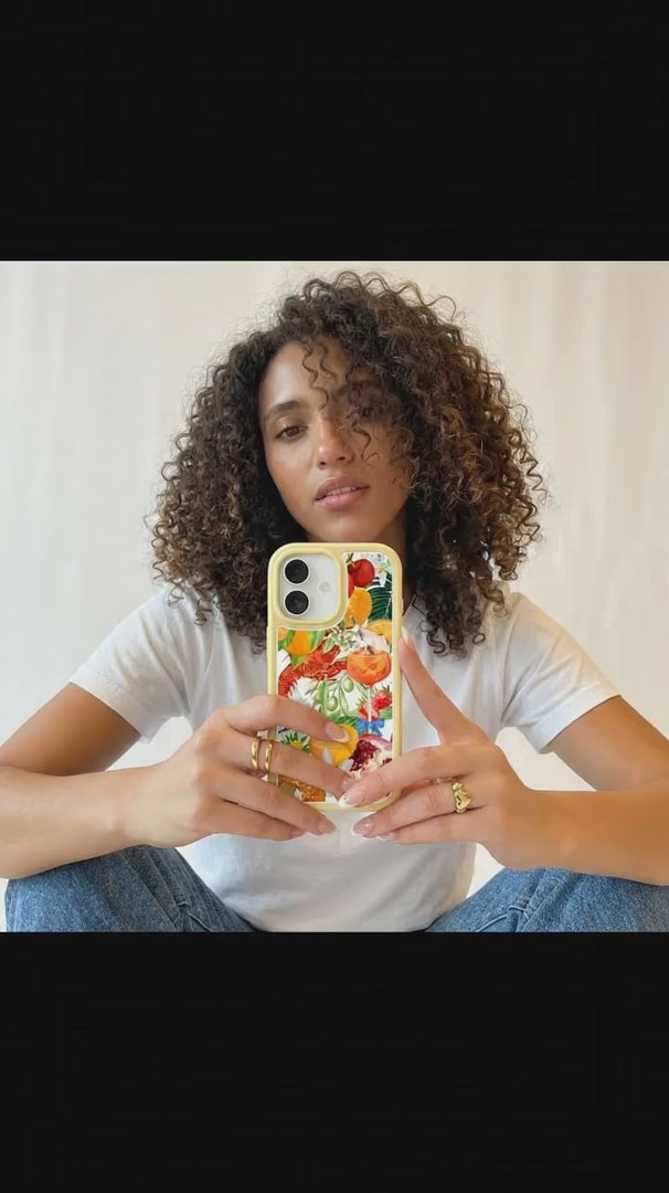 Clear Mediterranean Summers iPhone 17 Pro Case With Sunbeam Ridge (MagSafe included) - Product video demonstration