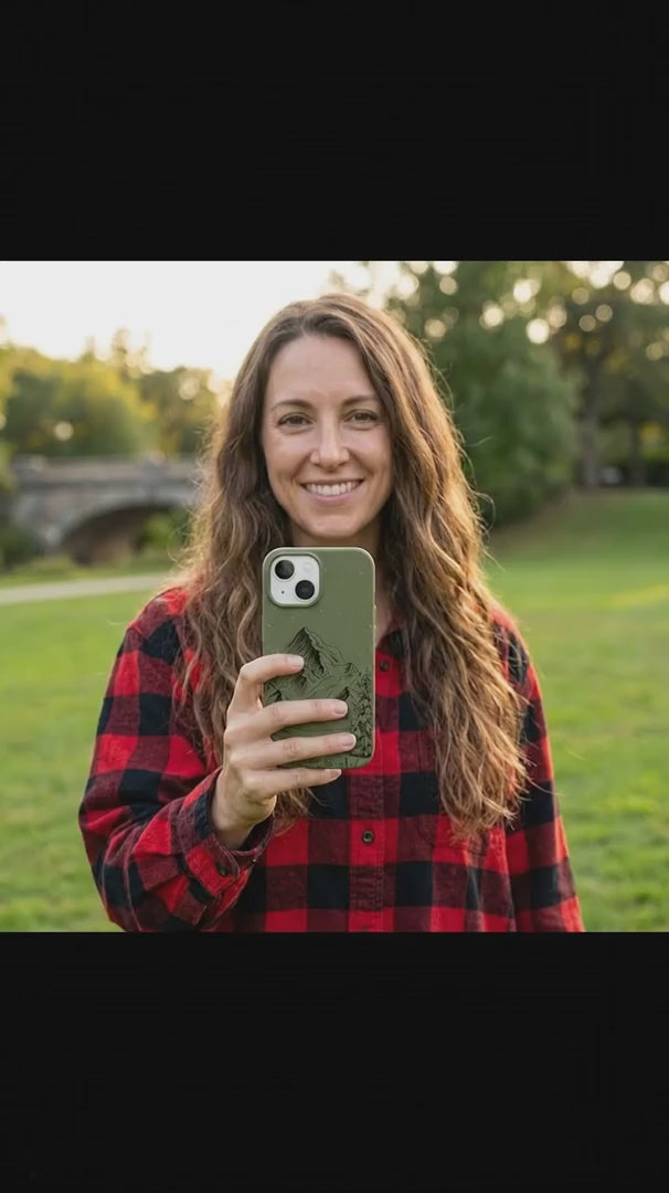 Forest Floor Line Ridge iPhone 16 Pro Case - Product video demonstration